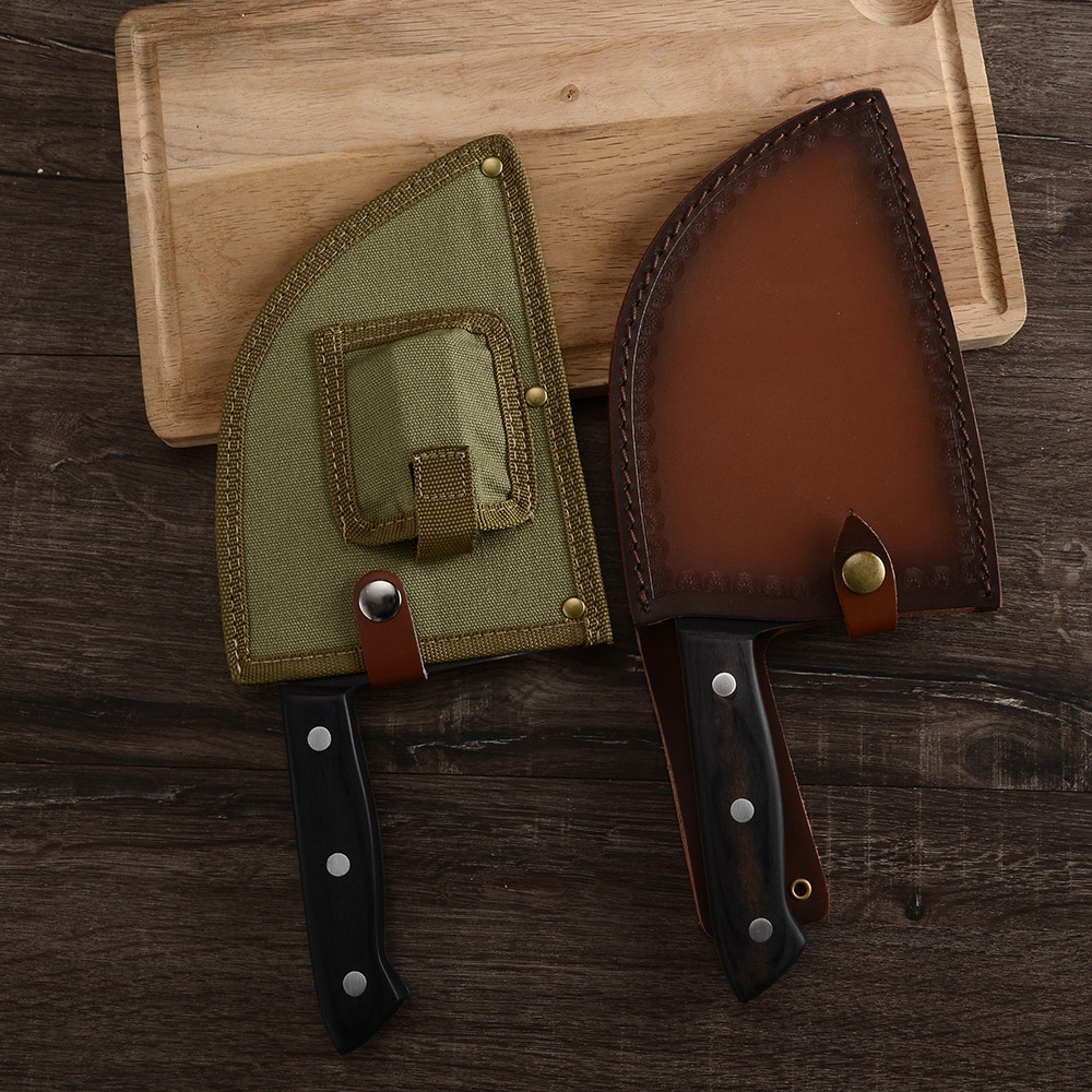 Damask Chopper Knife High Carbon Steel Kitchen Cleaver Knife For Home Kitchen And Restaurant With Full Tang Handle Box Case