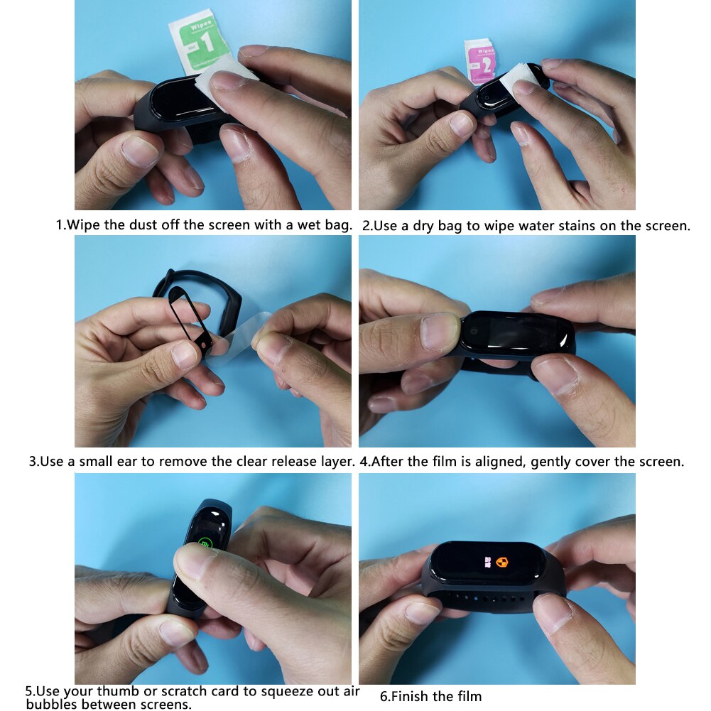 2 Stuks Beschermende Volledige Dekking Glas Film Clear Accessoires Naadloze Fit Hd Vervanging Guard Horloge Screen Protector Voor Xiaomi