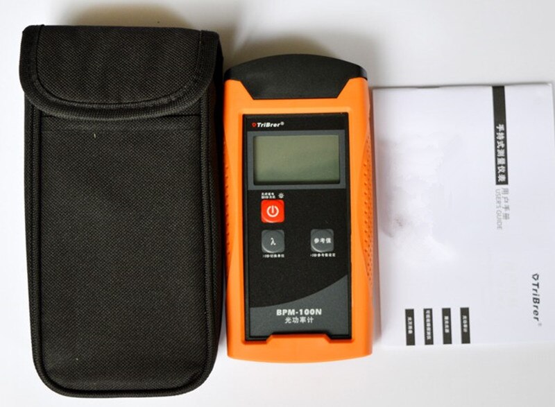 Handheld Optical Power Meter Tribrer BPM-100NT -70~+8dB 6 Wavelength Used in FTTx FTTH Optic Test