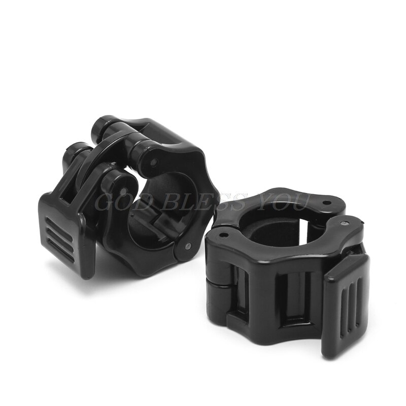 Braçadeiras para gola de barra, 2 peças, clipes para academia, levantamento de peso, treinamento fitness, 25mm/28mm/30mm/50mm envio direto
