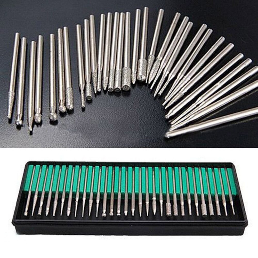 30x Nail Art Electric File Drill Bits Rerlacement ... – Grandado