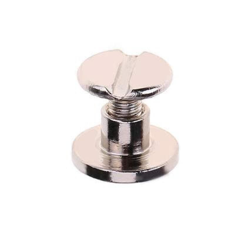 Tornillos de unión de Metal para 20 piezas, remaches de tachuelas para álbum de fotos, calendario de escritorio, menú, cinturón Artesanal de cuero, sujetadores de billetera