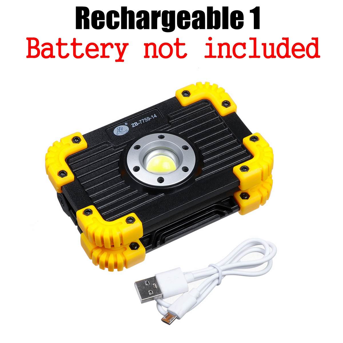 350W Portable Lanterns COB LED Floodlight USB Charging Rechargeable Spot Work Lamp Outdoor Camping Emergency Light