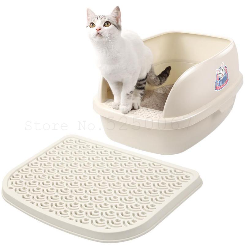 Huisdier Wc Ondersteek Anti Splash Katten Kattenbak Lade Met Scoop Kitten  Hond Schoon Toilet Thuis Plastic Zand Doos Kat Levert