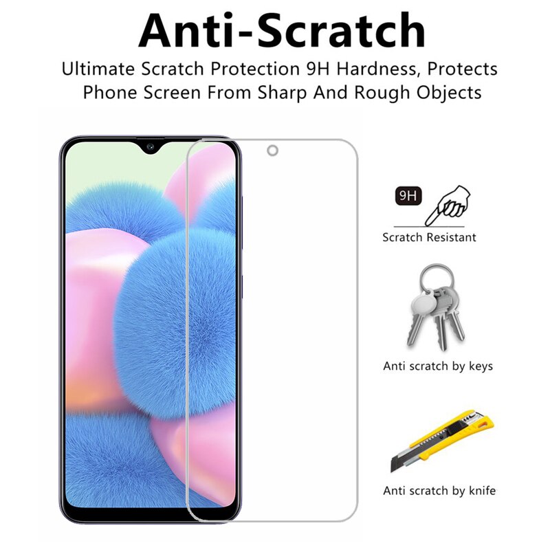 2pcs Tempered Glass For Samsung A30s Screen Protector Safety Protective Glass For Samsun Sansung Galaxy A30s A 30s SM A307 F DS