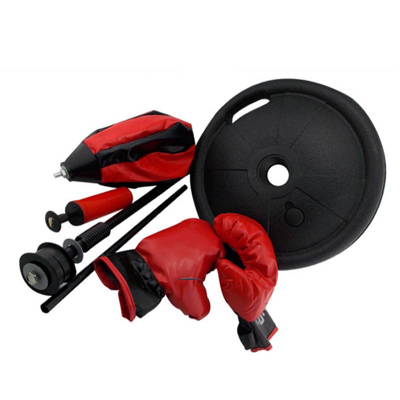 NEUE Sport Boxen einstellen Handschuhe Sandsäcke Stanzen Ball für freundlicher mit Einstellbare Höer P4R