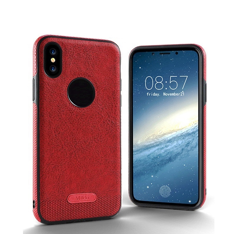 OEM Shockproof Leather Cover Gsm Case Voor iPhone X 8 7 6 6S Plus