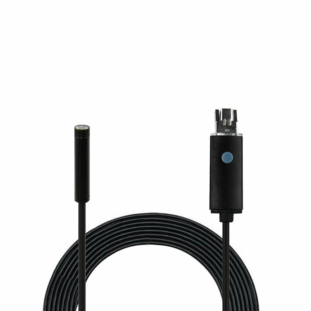 Handheld Endoscope 5.5mm 2 In 1 Practical Real-time Video Ear Spoon Borescope 5.5mm 2 In 1 Portable Monitoring