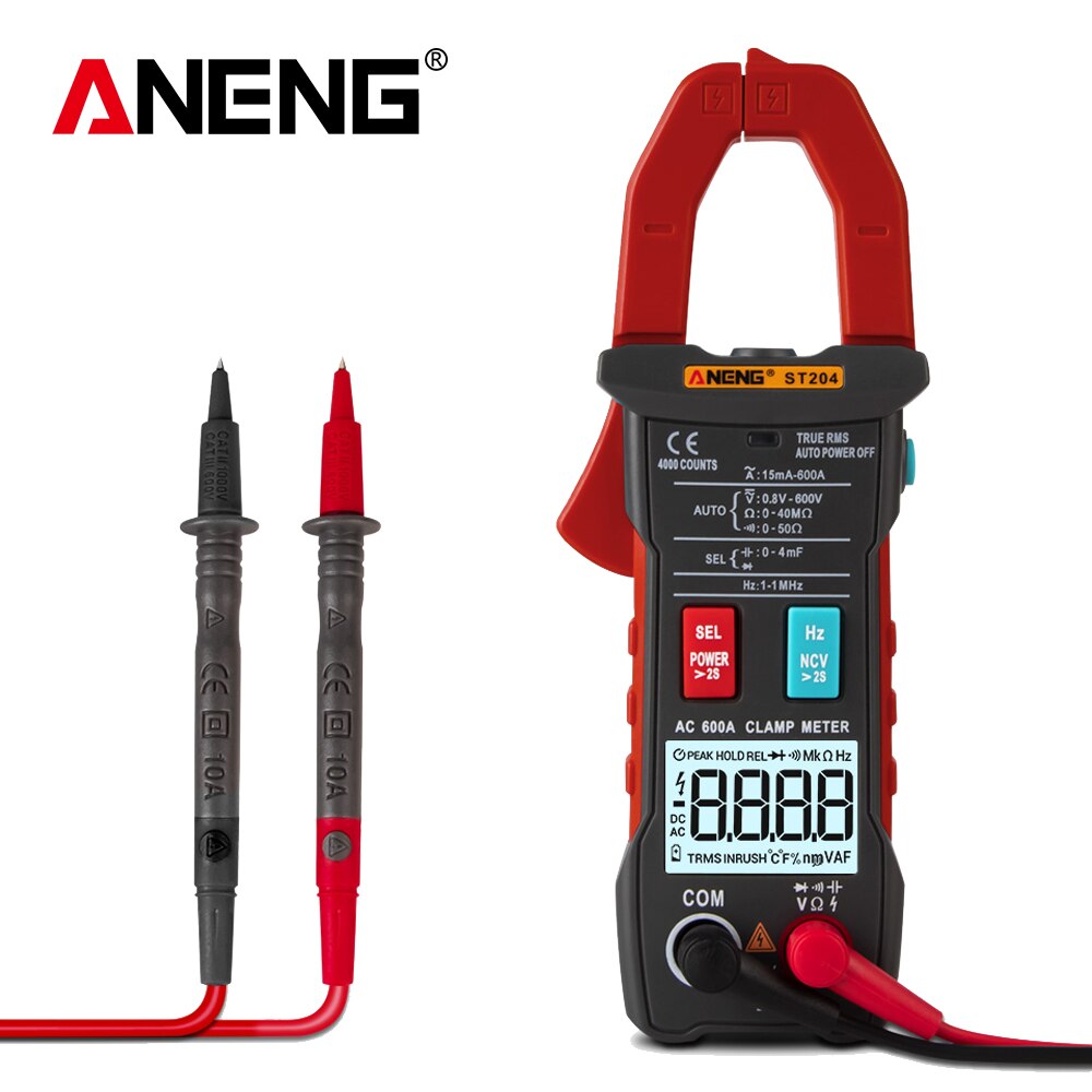 Aneng ST204 Stroomtang Digitale Multimeter Profess Grandado aneng-st204-stroomtang-digitale-multimeter-profess-grandado
