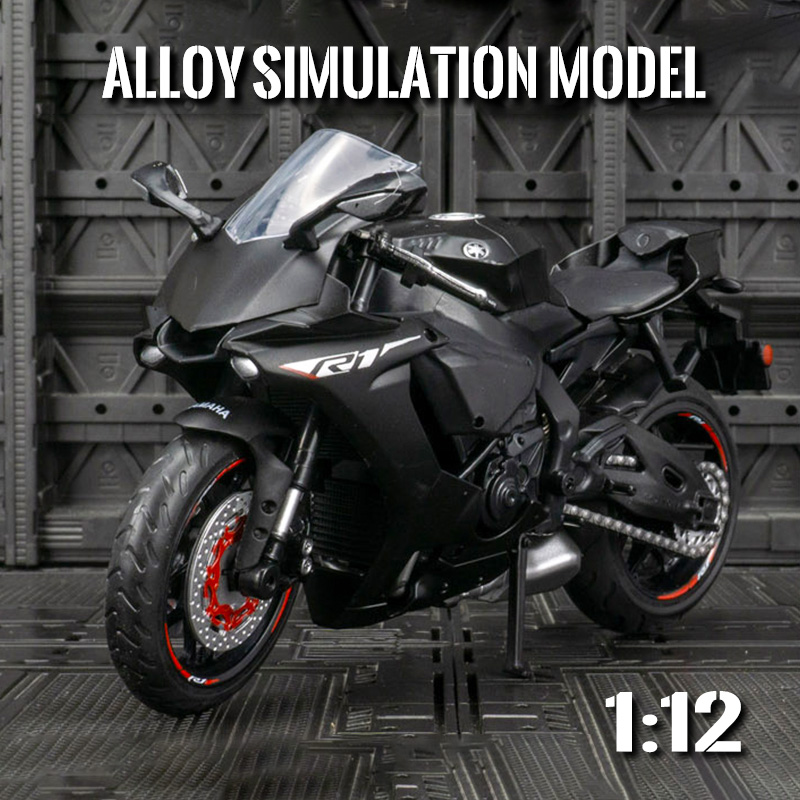 Accessori divertenti per la consolle centrale dell'auto, fantastici ornamenti da scrivania, decorazioni squisite in auto, modelli in lega di motociclette