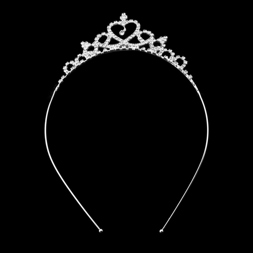 Kids Bloem Meisje Kinderen Bruiloft Prom Tiara Kroon Hoofdband-Kid Maat Baby Prinses Hoofdband Meisjes Haarband Haaraccessoires