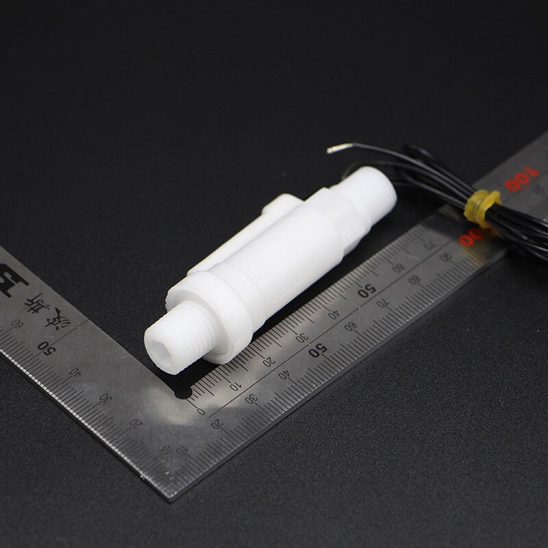 110V 1/4&quot; Male Thread Plastic Shell Liquid Water Flow Sensor Switch ZFS-01P