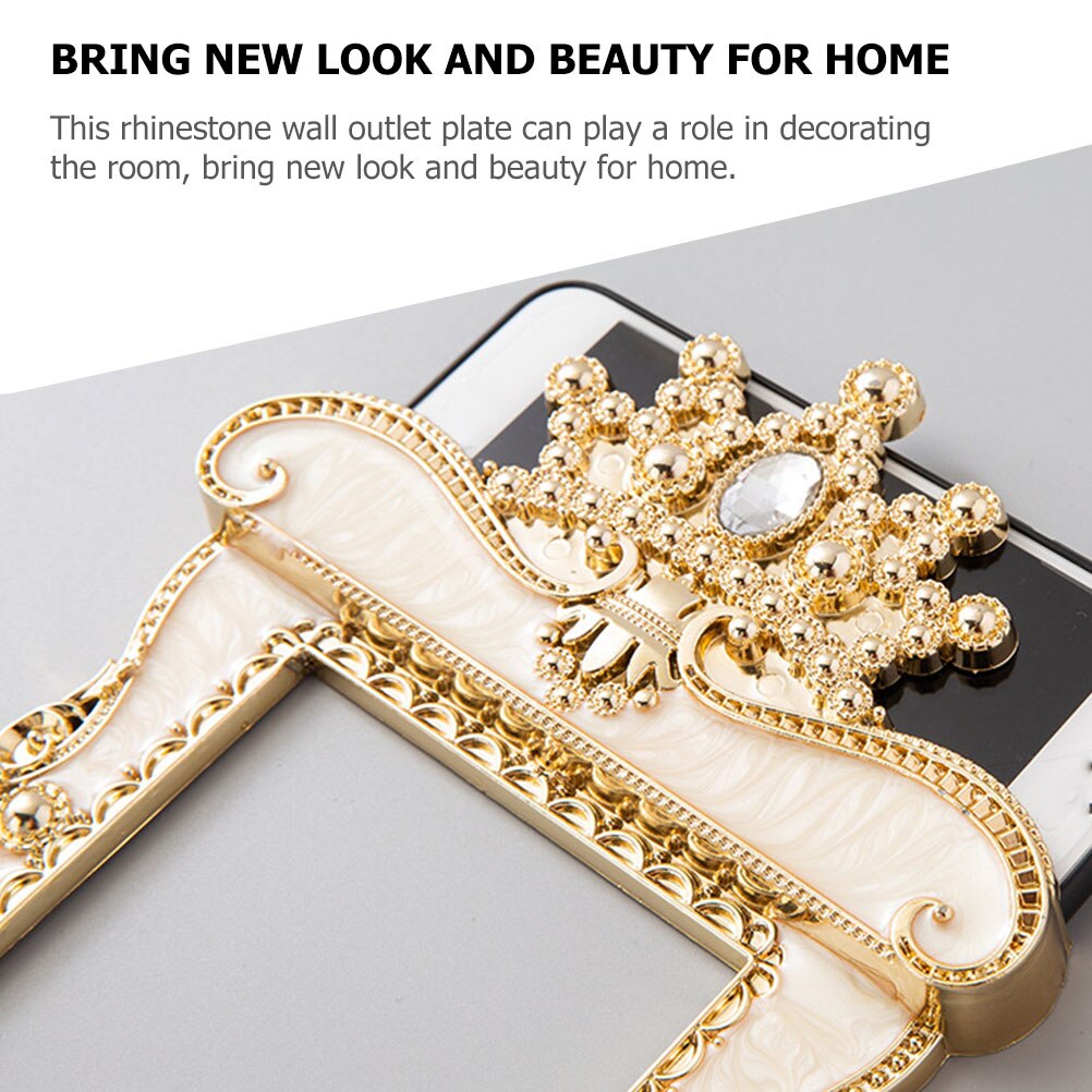 Outlet Wall Plate Replacement Rhinestone Light Switch Outlet Covers Plates