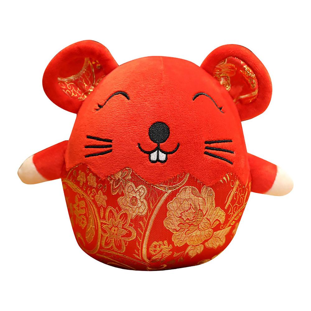 Toys Cutel Rat Doll Mouse Plush Toy Year Mascot Rat Year: Default Title