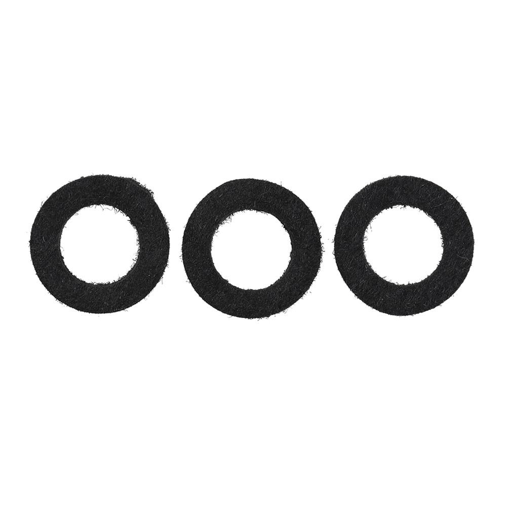 10Pcs Katoen Voelde Matten Trompet Key Pad Voor Trompet Trombone Reparatie Accessoires Messing Onderdelen Apparatuur Muziekinstrument