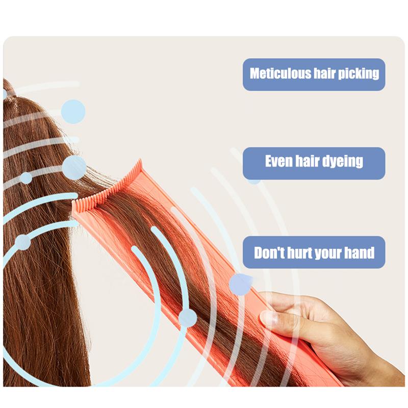 Plast salon hårfarvning farvning bord plade balayage palette til barber frisør