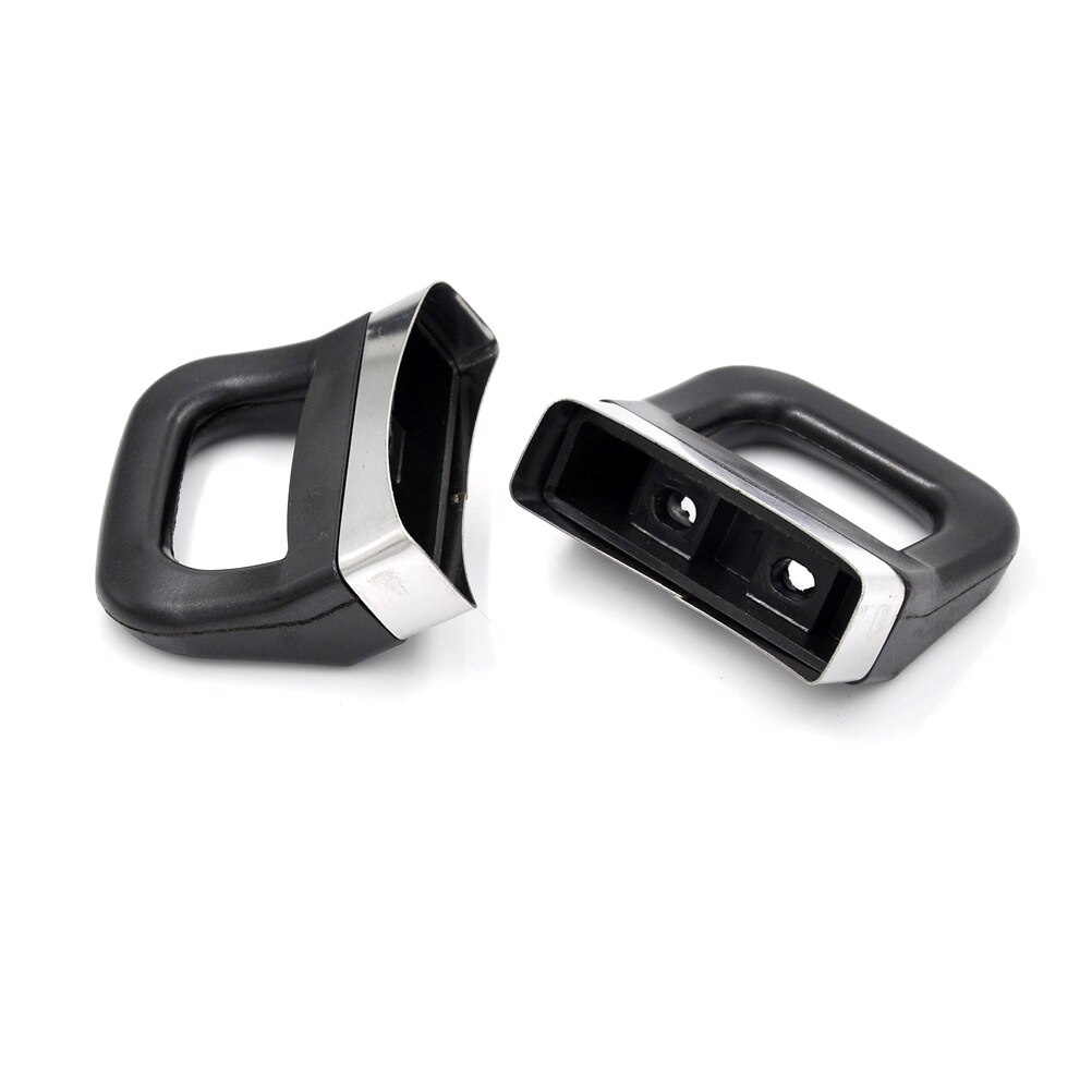 2 Stuks Handvat Zwart Voor Koken Tool Bakeliet Metalen Druk Pan Fornuis Stoomboot Saus Pot Vervanging Korte Side Helper