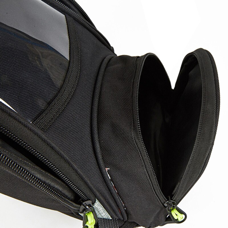 Rock Biker sac de Moto coffre de Moto | Sac de réservoir bagages magnétiques fixes, étui haut de randonnée avec housse de pluie
