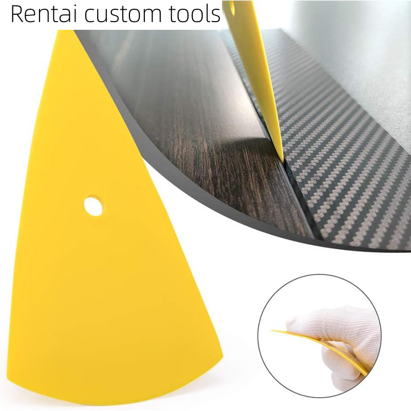 KUNAISI Car Vinyl Wrapping Tool Kit Felt Edge Squeegee Plastic Scraper Wallpaper Film Sticker Install Window Tint Tools