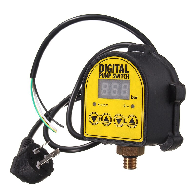Digital Automatic Air Pump Water Oil Compressor Pressure Controller Switch for Water Pump On/Off