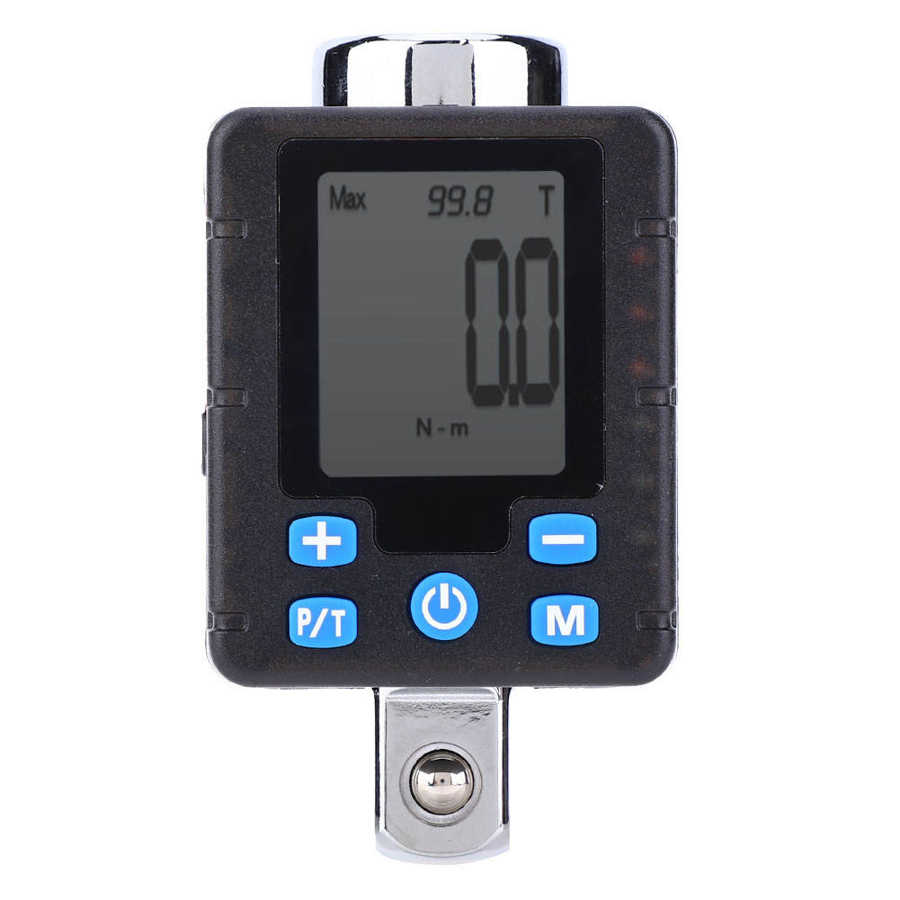 Torsion Adapter Electronic Digital Wrench Socket Tool Torsion Measuring Meter Tester: DBA4-200