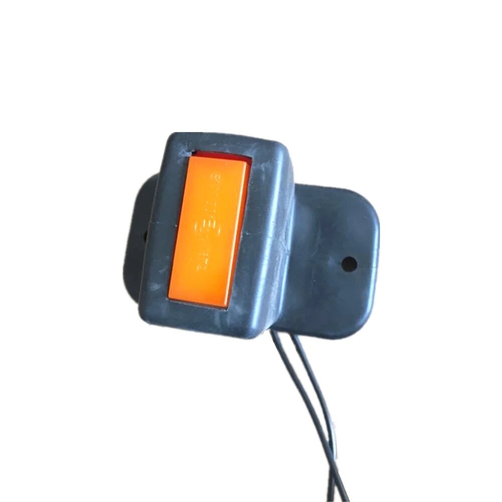 Lámpara LED de 3 caras para coche, camión, remolque, caravana, luz lateral de contorno, luces externas, 12-24V, ámbar color rojo y blanco, 1 par