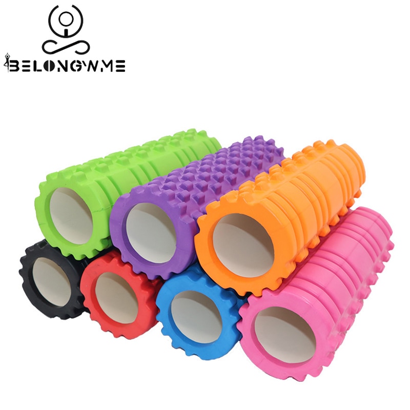 Foam Fitness Yoga Blocks Column Muscle Relaxation Massage Roller Tools Training Pilates Block Sports Gym Therapy Physio 30x10cm