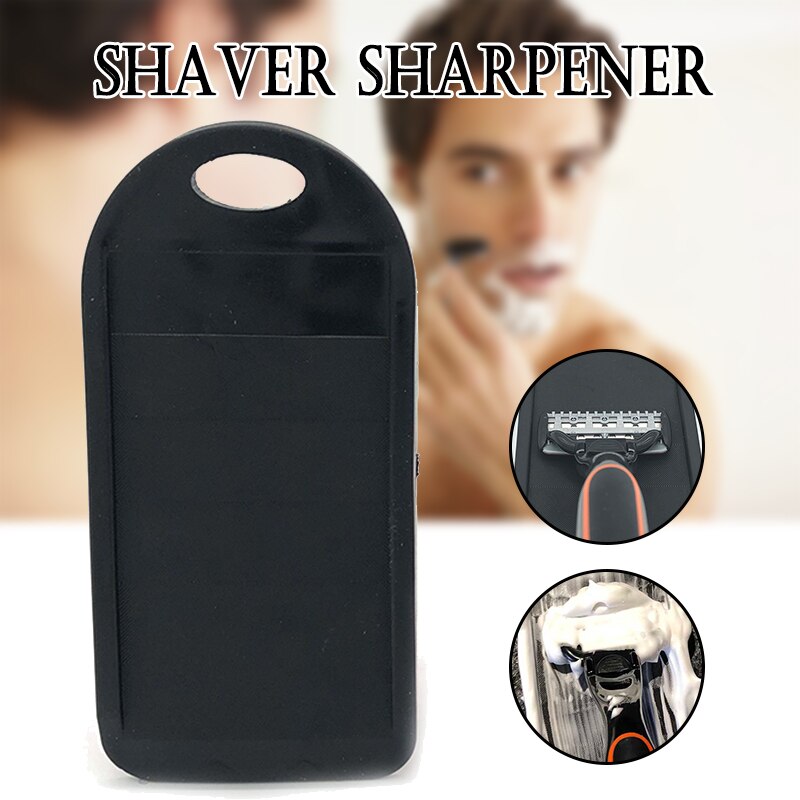 Razor Sharpener Fast Sharpening Process Sturdy Shaver Cleaner Sharpener Black Shaving sander MPwell: Default Title