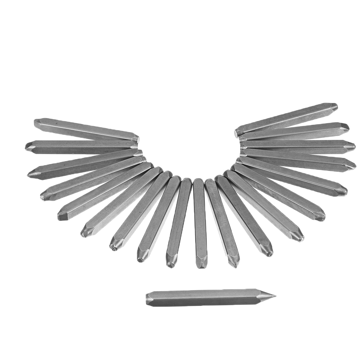 20Pcs/Set Leather Working Saddle Making Tools Punch Stamp Set For DIY Steel Punch Carving Metal Leather Craft Stamps Tool