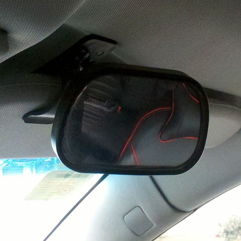 Verstelbare baby-autospiegel, auto-achterbank, veiligheidszicht, naar achteren gericht, auto-interieur, baby- en kindermonitor, achteruitrij-veiligheidsstoelspiegel
