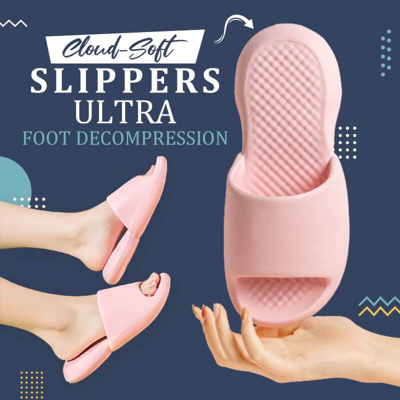 Ultra Cloud-Soft Slippers Men's Slippers Indoor Poop Shoes For Man Soft Summer EVA Sandals Mute Non-slip Women Fish Slides Bathr
