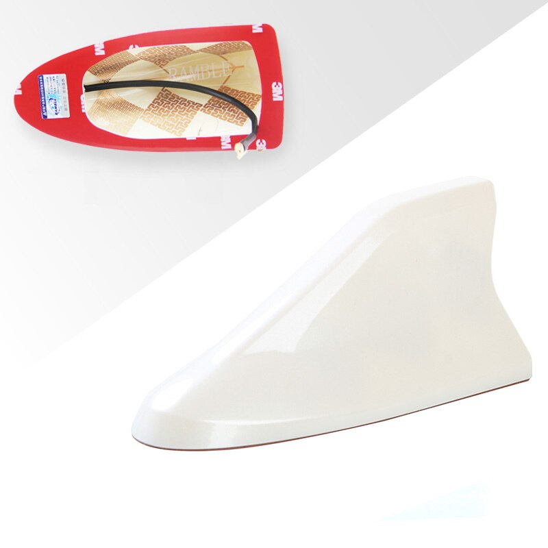 Ramble For Ford Focus 3 4, Focus-ST RS, Auto Parts Accessories, Vehicle Audio Antennas, Shark Fin Radio Aerails: Pearl White Advanced