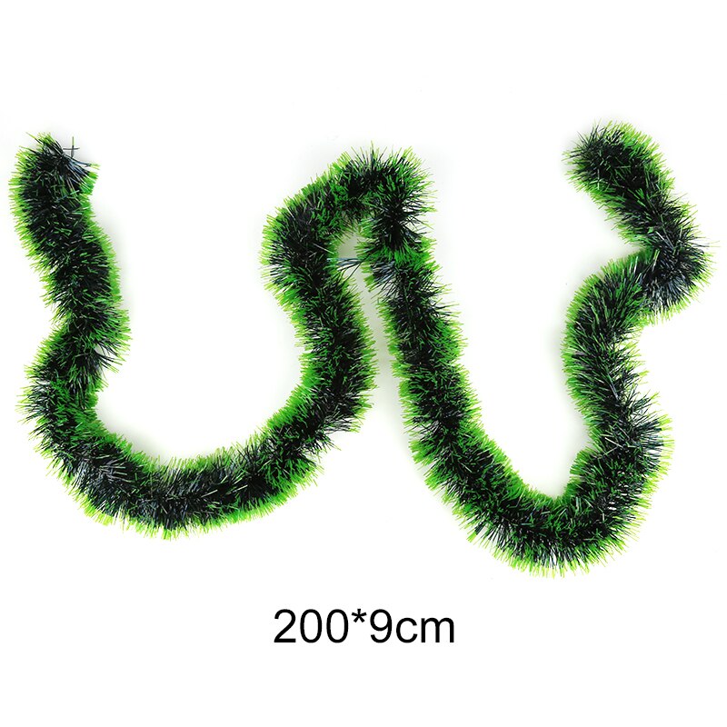 2M X 90mm Tinsel Chrismas Tree Decoration Garland Diy Christmas Garland Wreath Green Wreath Xmas Ornament Christmas Decoration: 05