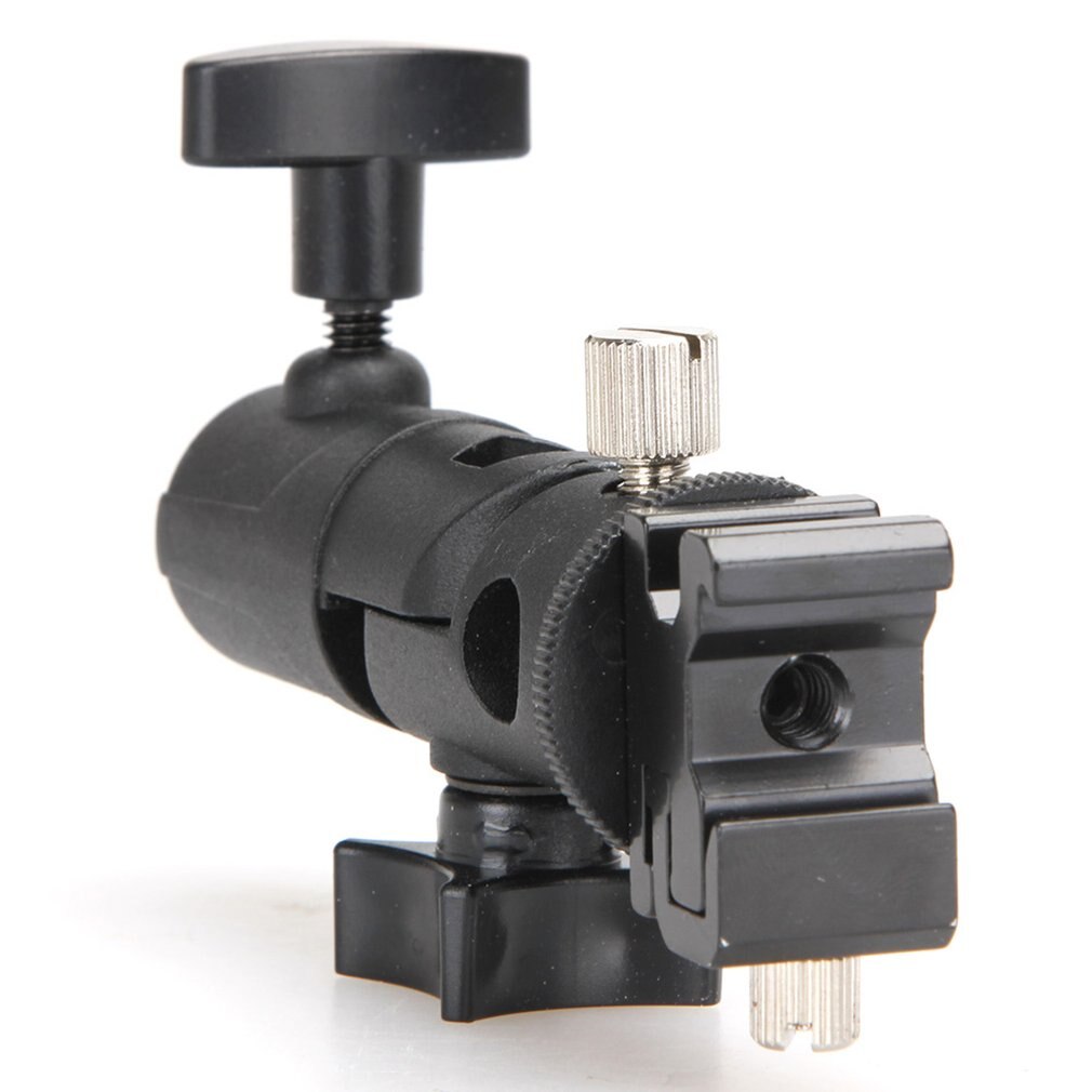 E bilden Universal- Metall-Halterung Stehen Heißer Schuh Speedlite Regenschirm Halfter Regenschirm montieren Adapter für Foto Studio ACEHE