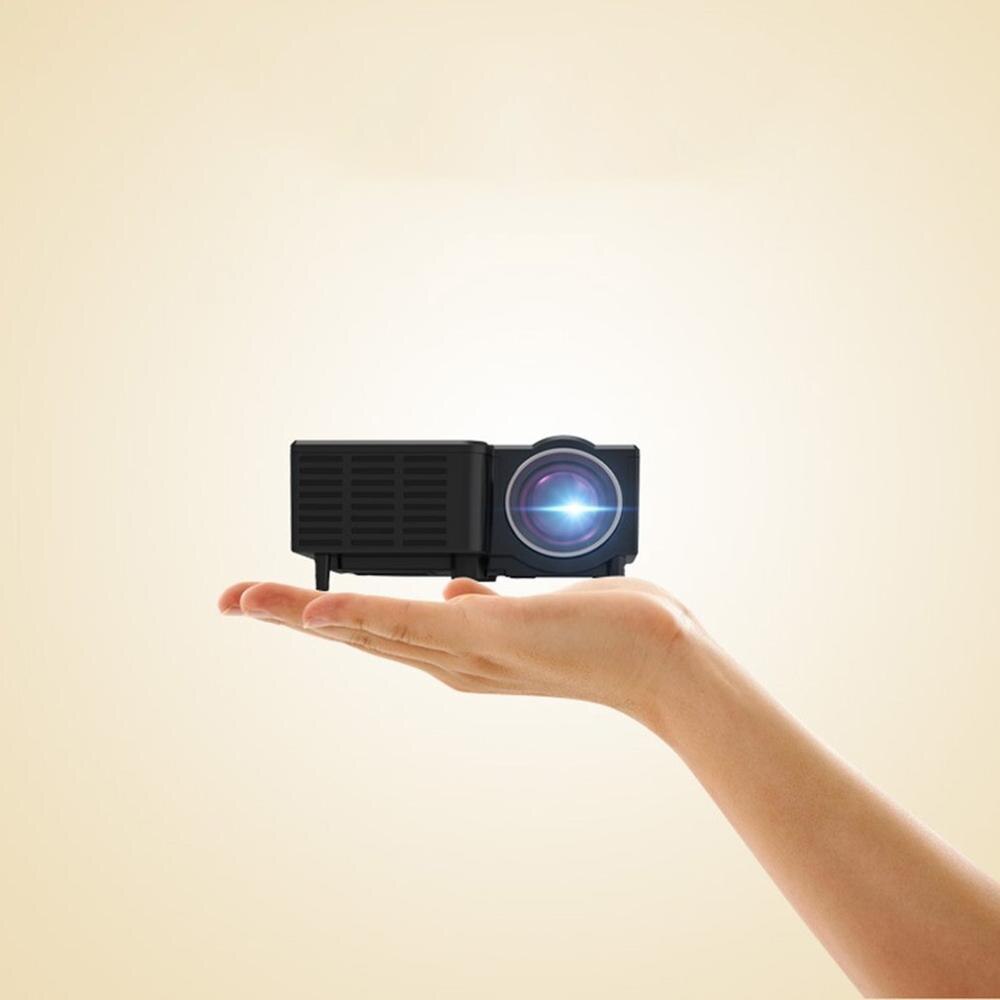 UC28C Portable Remote Control LCD Projector Hd Home Projector Mini 3D Projector Mini Movie Video Projector