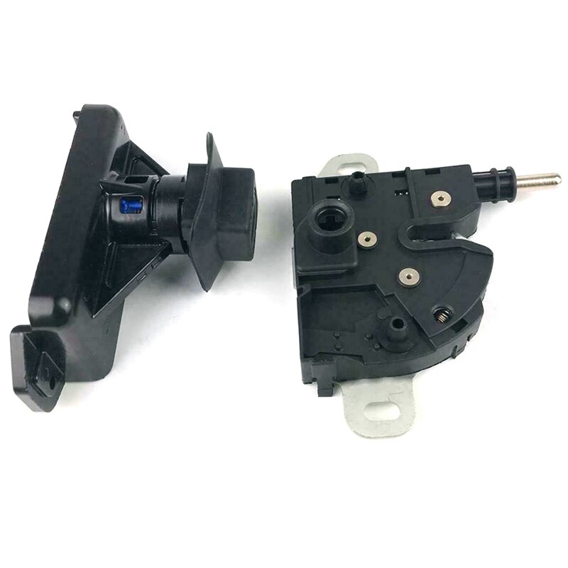 Black Bonnet Hood Catch Latch For 2 Keys For Ford Transit Mk7 06-11 1476762