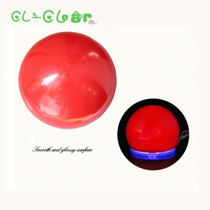 1pcs Luminous red nose nose Halloween props starred birthday party