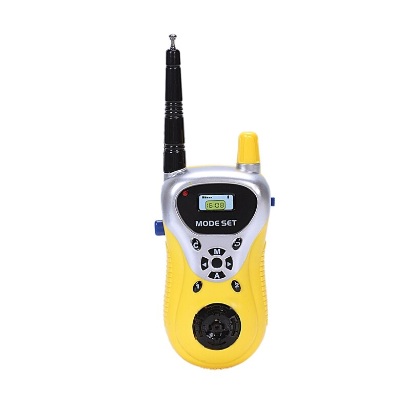 2 stuks walkie talkie voor kinderen, elektronisch speelgoed, draagbare portofoonset