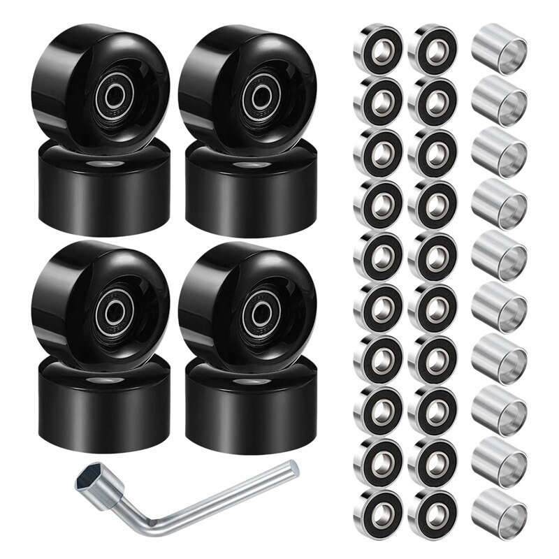 8 stück Rollschuh Räder Quad Rollschuhe Ersatz draussen Quad Rollschuh Räder mit Schlittschuh Rolle: Ursprünglich Titel