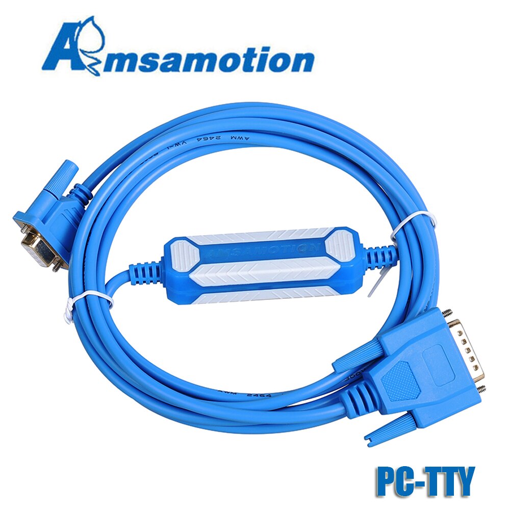 Amsamotion 6ES5 734-1BD20 Cable For Siemens S5 Series PLC Programming Cable PC-TTY Communication Cable PC TTY RS232 For S5: Default Title