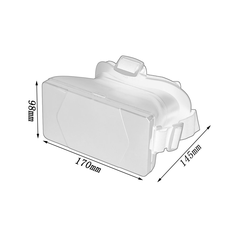 3D Virtual Reality VR Glasses Head Mount for 5.5" Smartphone Android