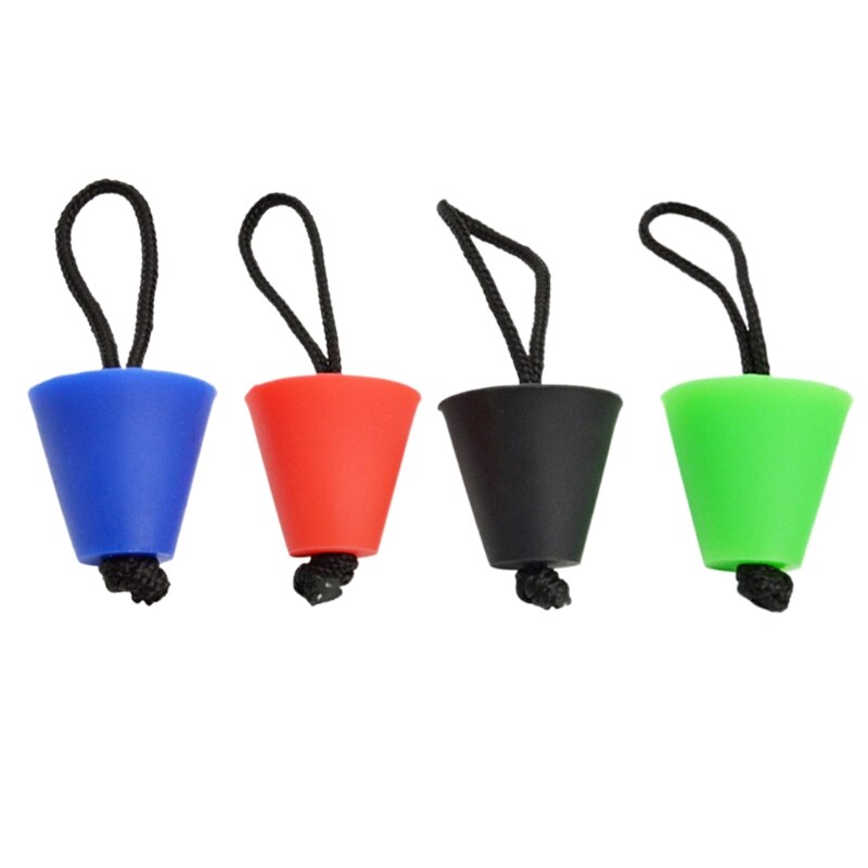 4 stuks universele kajak scupper plug stopper stop afvoergaten accessoire voor kajak opblaasbare boot kano roeiboot: Multi