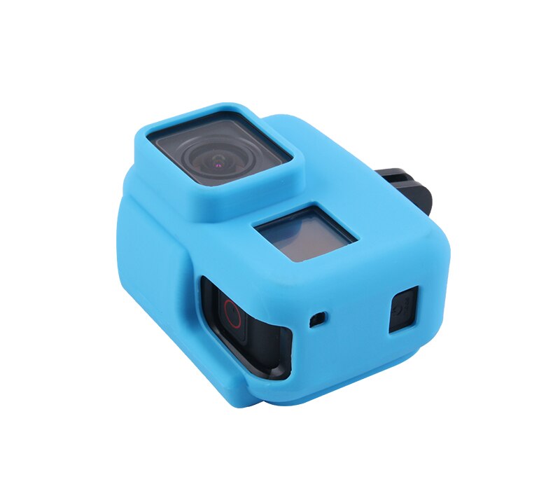 Voor Gopro Hero 5 6 7 Zwart Accessoires Beschermende Frame Case Standaard Behuizing Zachte Rubberen Siliconen Shell Protector