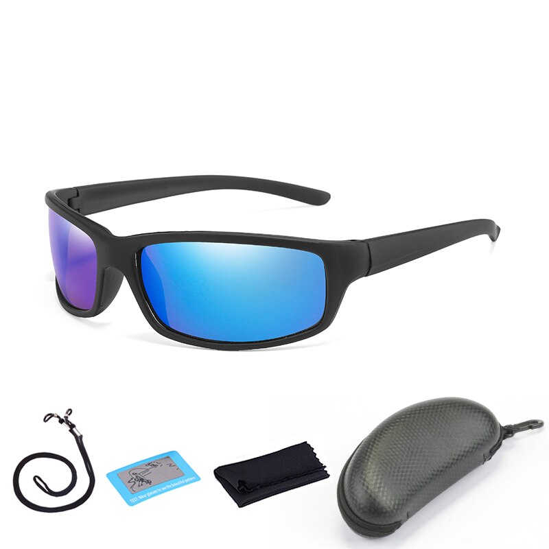 Gafas de sol polarizadas para hombre y mujer, lentes de sol para pesca, deportes al aire libre, ciclismo, senderismo, escalada, , nuevas: F04 with Box