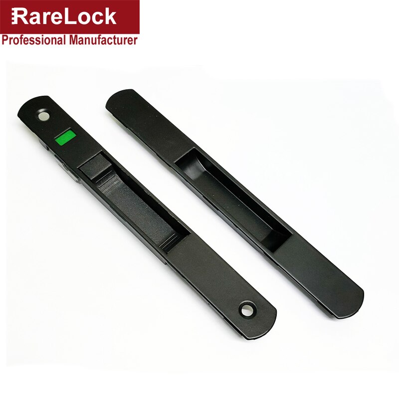 Rarelock Schuifdeur Slot Met Groen Rood Tips Voor Raam Slaapkamer Diy Home Security Hardware Sloten MMS228 Ee: No Key