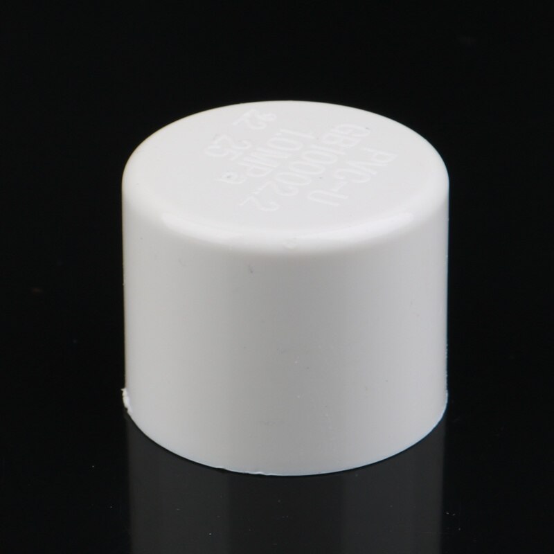 2pcs PVC20 25 32 40 50mm End Connector Water Pipe Plug Tube End Cap for Garden Irrigation Farm Accessories Adapter