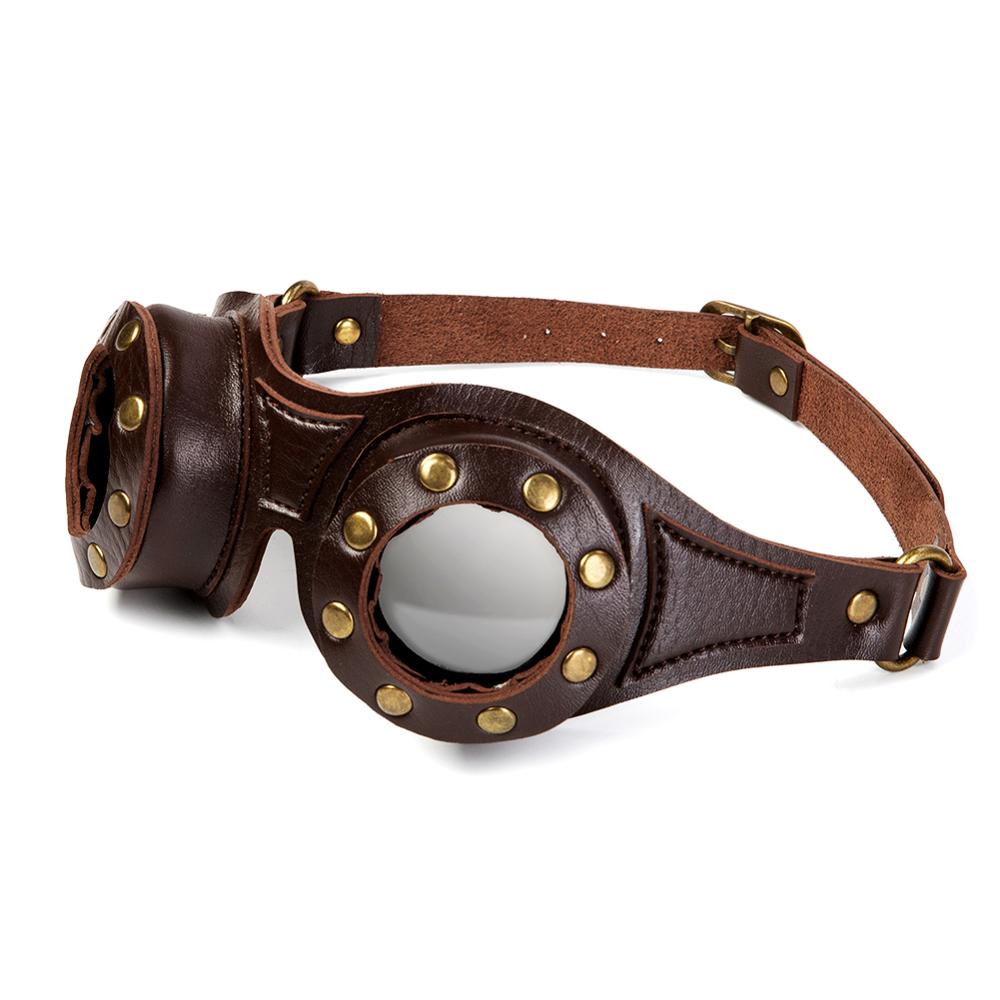 Gear duke retro motorcykel glasögon glasögon vintage moto klassiska glasögon för harley pilot steampunk atv cykel koppar hjälm