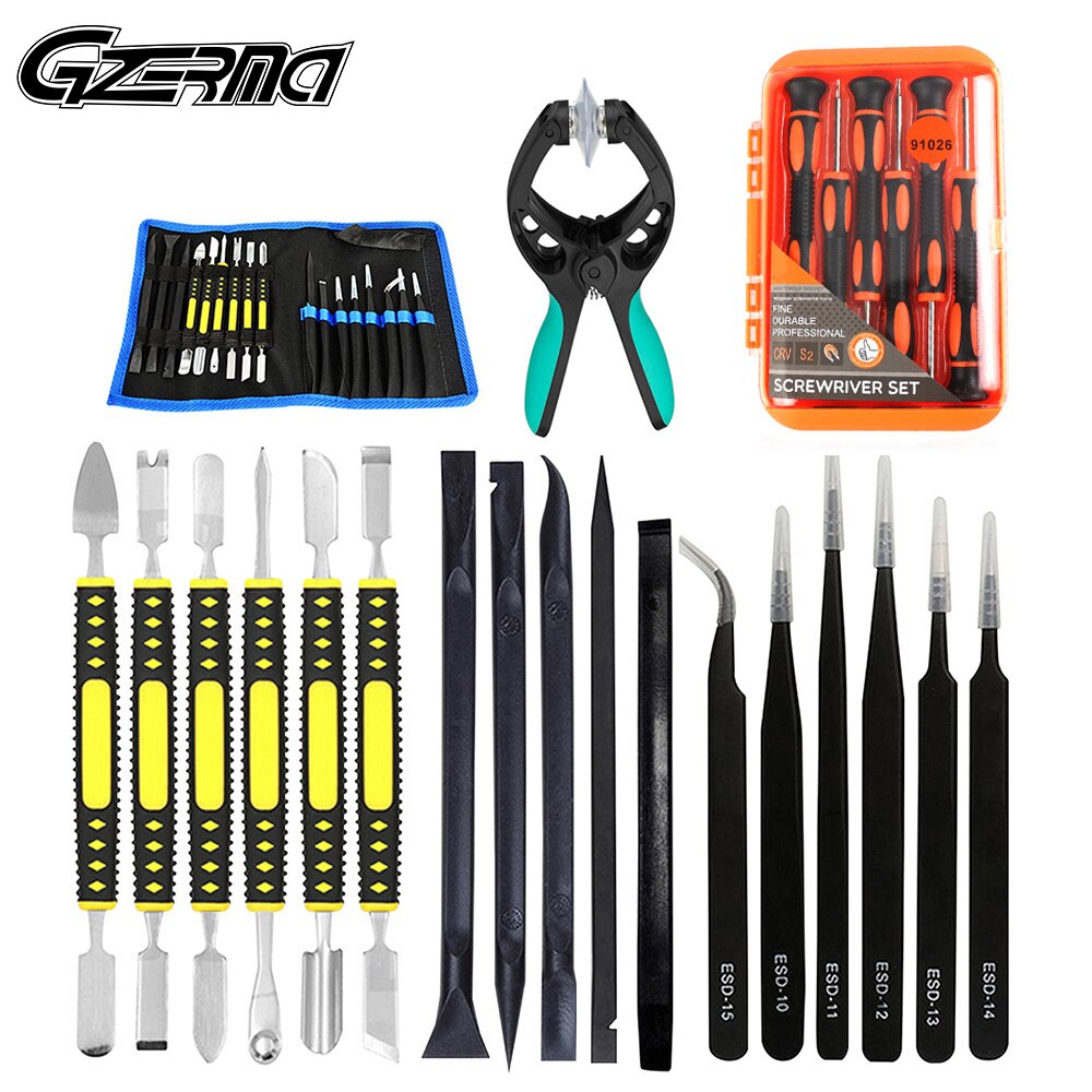 Opening Mobile Phone Repair Tools Set 24 in 1 Magnetic Screwdriver For iPhone 11 Pro X 8 Plus SE Repair Smartphone
