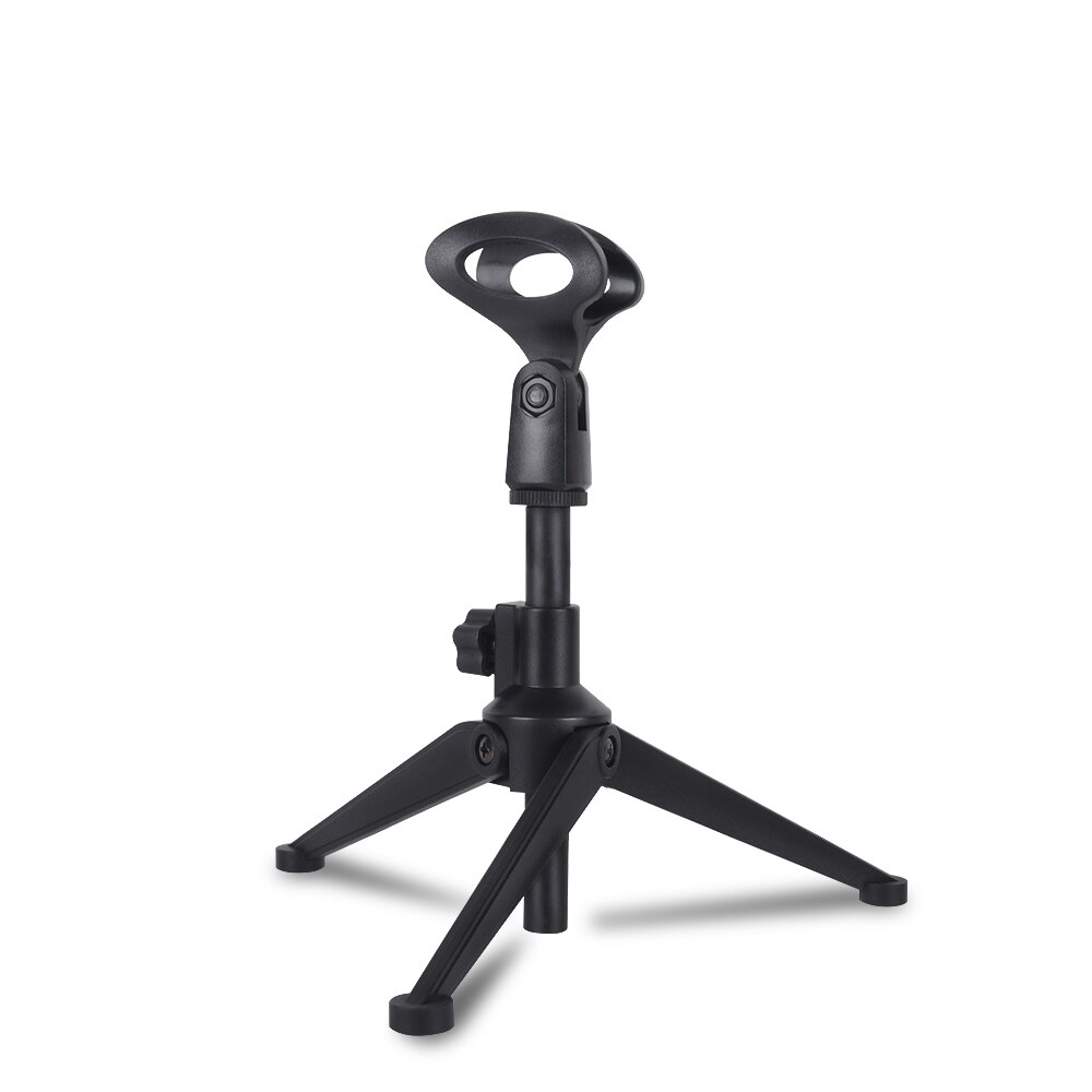 Support de Table réglable pour micro Mini pied de micro trépied avec support à pince support de micro