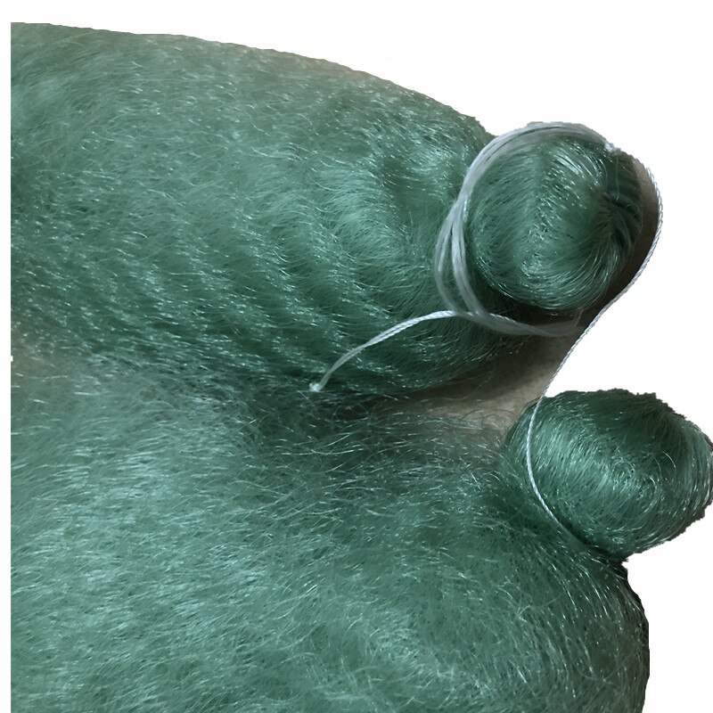 Línea de malla semiacabada de 0,11mm, profundidad viscosa, 1m, red de pesca única, red de pesca, Visnet Rede Epuisette para La Peche